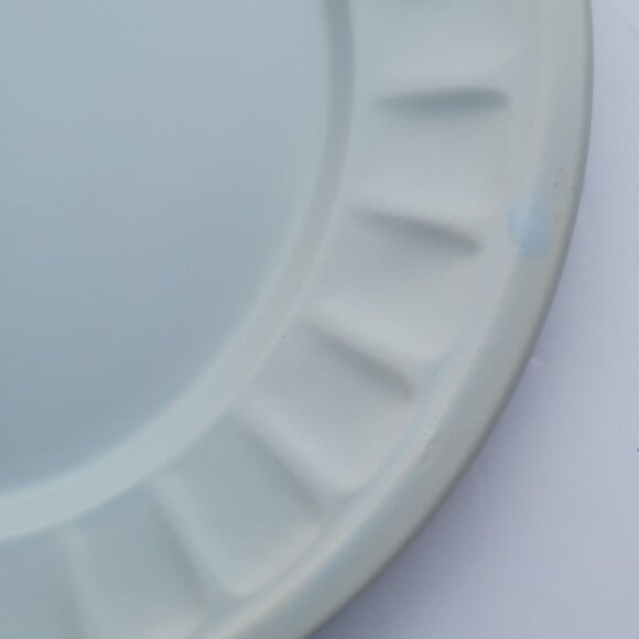 Royal Norfolk Set Of 2 Light Blue Ceramic Plates 11" Diameter - Picture 3 of 5